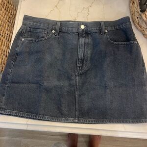 Chic Denim Madewell Mini Skirt